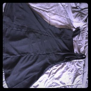 Shein Black skater dress